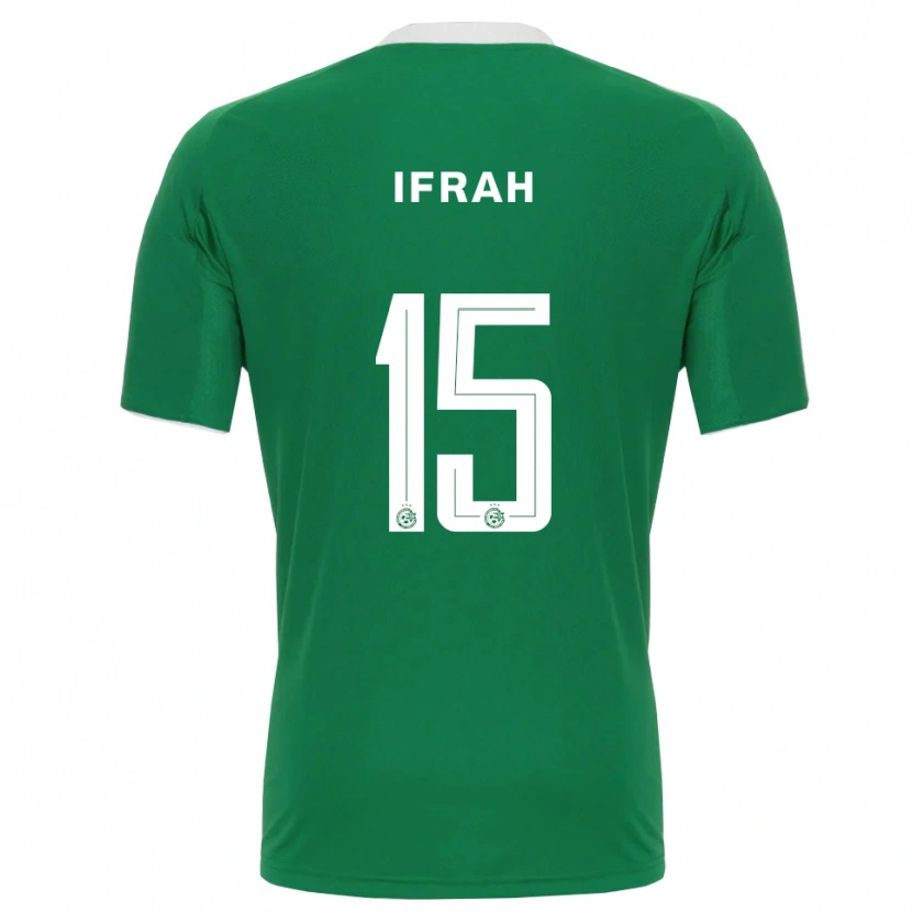 Danxen Niño Camiseta Nehoray Ifrah #15 Verde Blanco 1ª Equipación 2025/26 La Camisa México