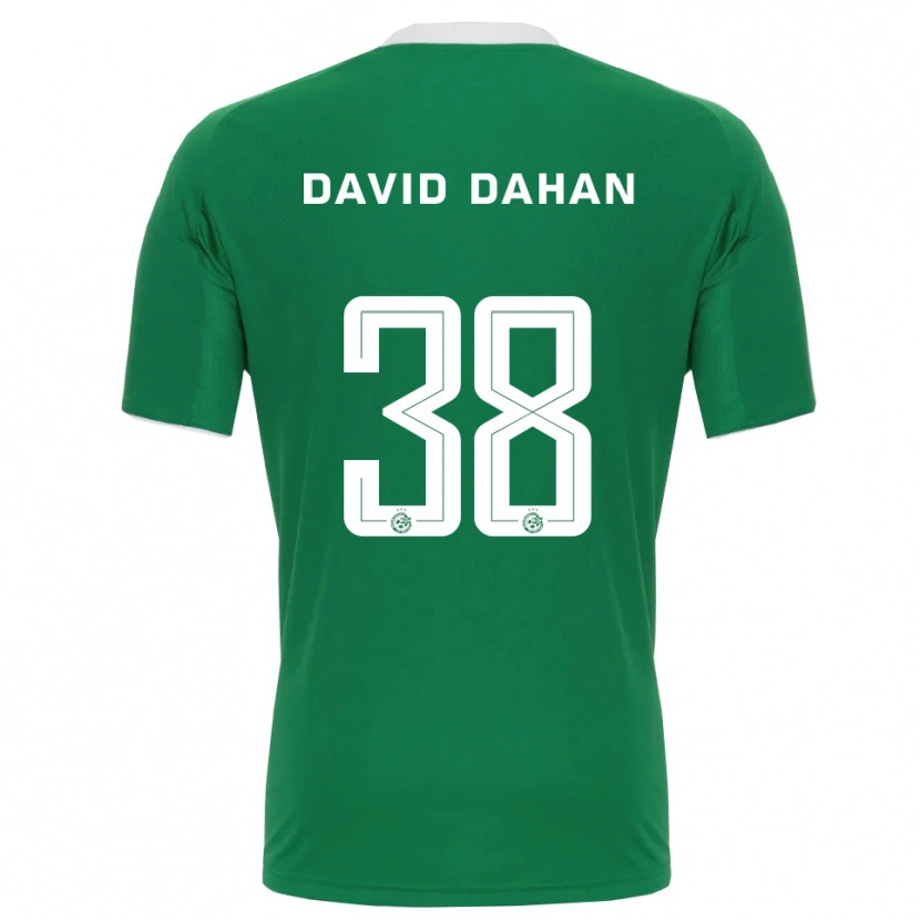 Danxen Niño Camiseta Omer Dahan #38 Verde Blanco 1ª Equipación 2025/26 La Camisa México