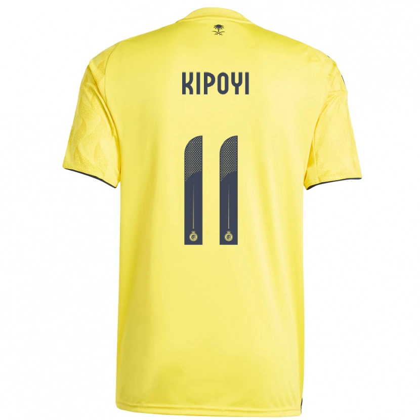 Danxen Niño Camiseta Ruth Kipoyi #11 Amarillo Negro 1ª Equipación 2025/26 La Camisa México