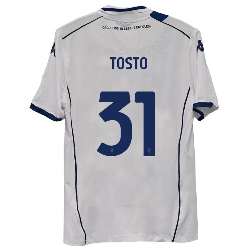 Danxen Niño Camiseta Lorenzo Tosto #31 Azul Marino Oscuro 2ª Equipación 2025/26 La Camisa México