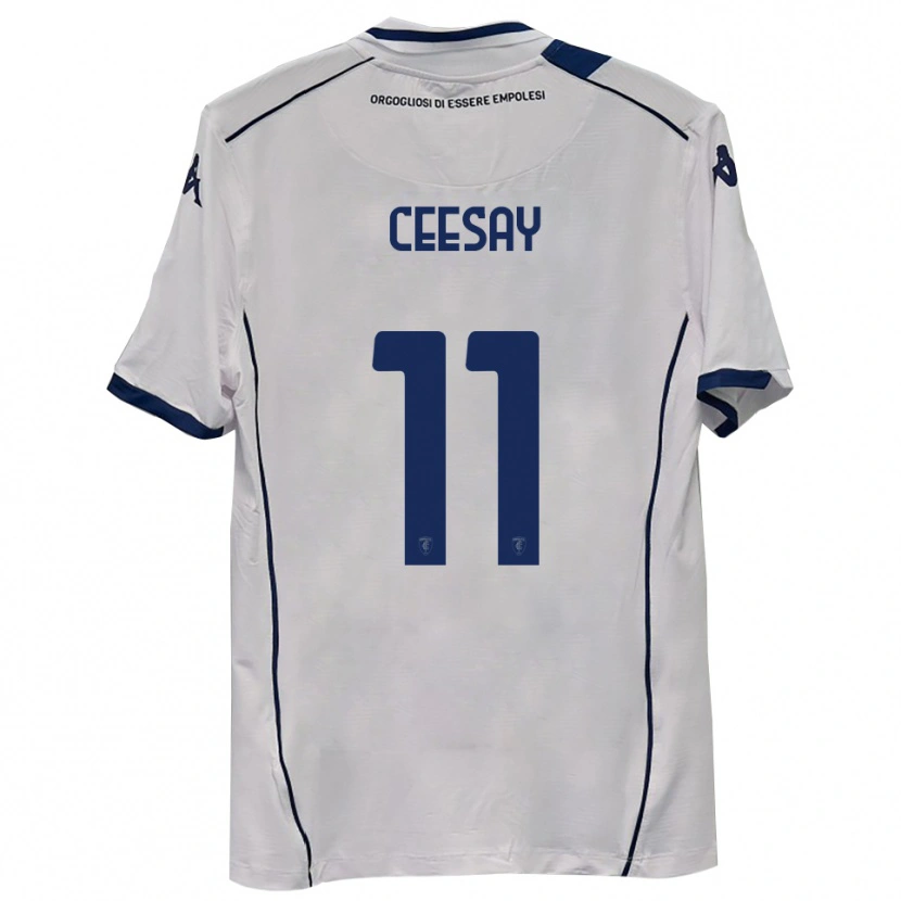 Danxen Niño Camiseta Joseph Ceesay #11 Azul Marino Oscuro 2ª Equipación 2025/26 La Camisa México