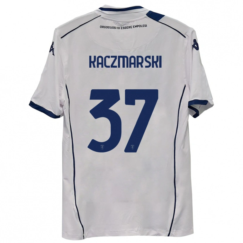 Danxen Niño Camiseta Iwo Kaczmarski #37 Azul Marino Oscuro 2ª Equipación 2025/26 La Camisa México