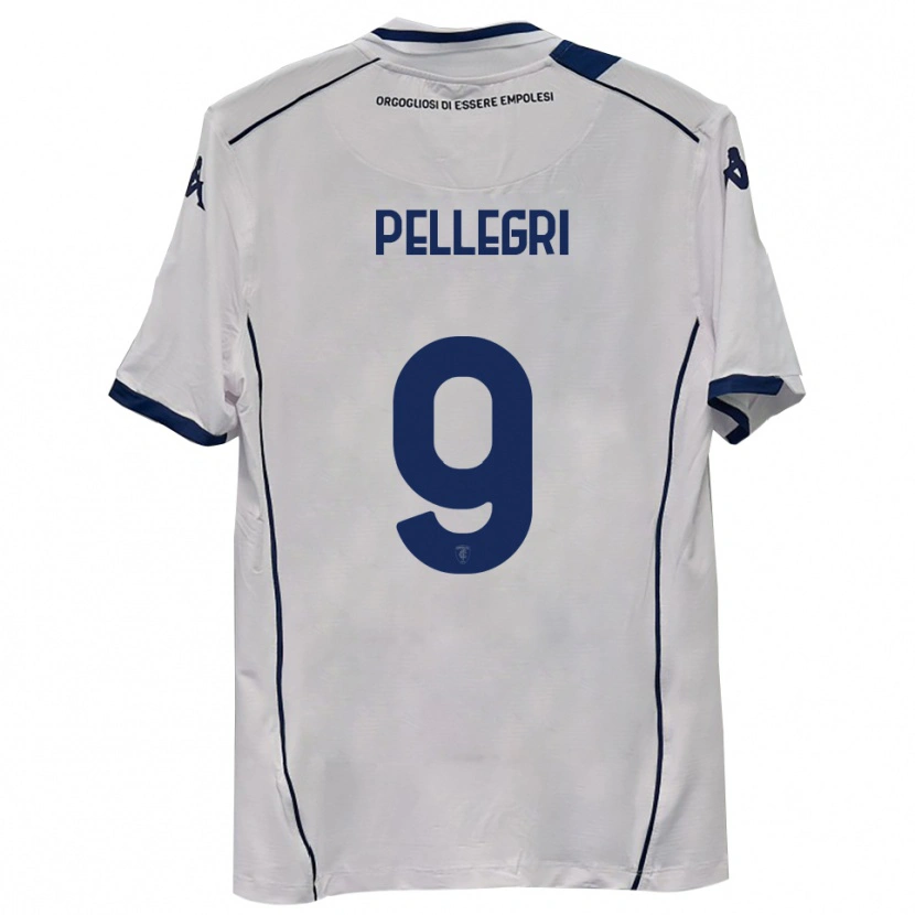 Danxen Niño Camiseta Pietro Pellegri #9 Azul Marino Oscuro 2ª Equipación 2025/26 La Camisa México