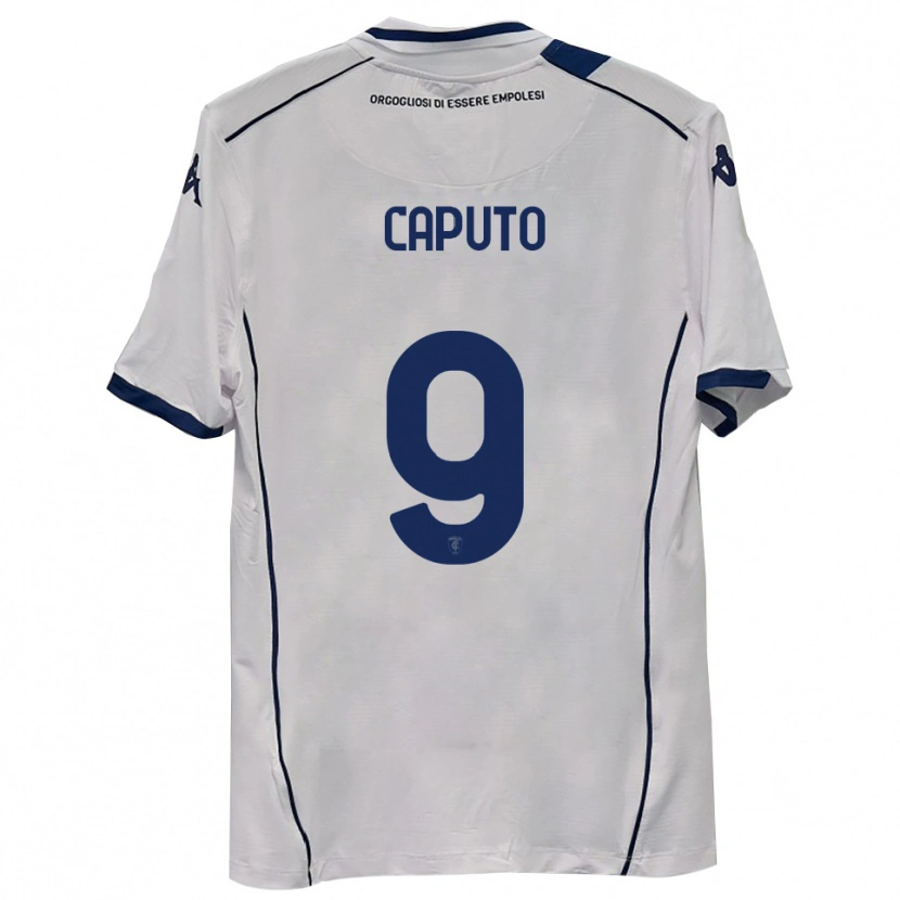 Danxen Niño Camiseta Francesco Caputo #9 Azul Marino Oscuro 2ª Equipación 2025/26 La Camisa México