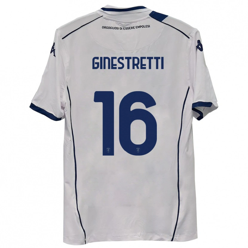 Danxen Niño Camiseta Davide Ginestretti #16 Azul Marino Oscuro 2ª Equipación 2025/26 La Camisa México