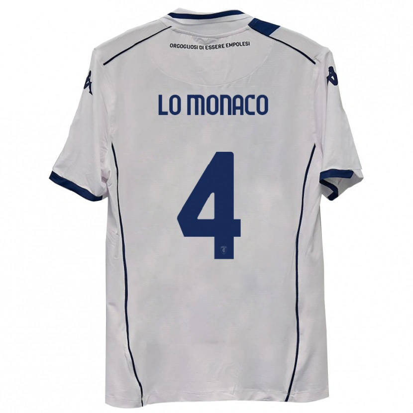 Danxen Niño Camiseta Luca Lo Monaco #4 Azul Marino Oscuro 2ª Equipación 2025/26 La Camisa México