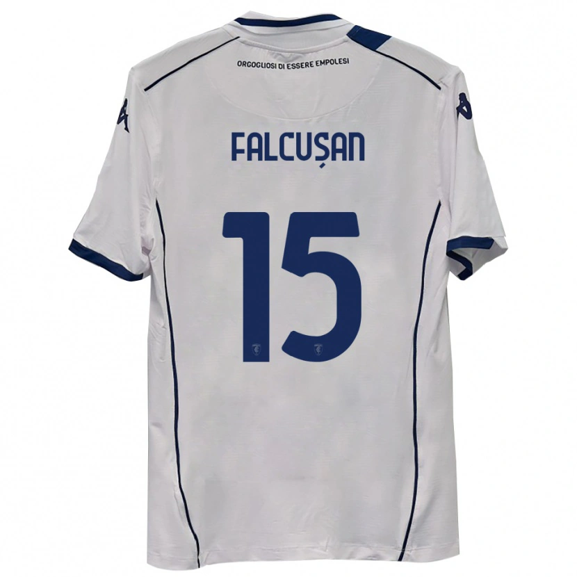Danxen Niño Camiseta Darius Fălcușan #15 Azul Marino Oscuro 2ª Equipación 2025/26 La Camisa México