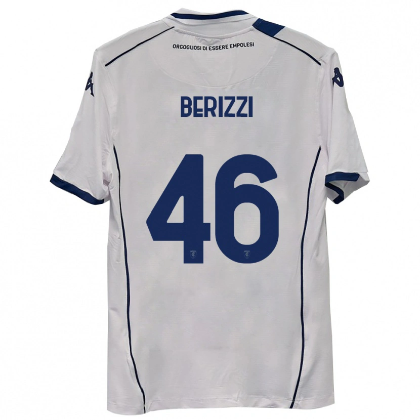 Danxen Niño Camiseta Roberto Berizzi #46 Azul Marino Oscuro 2ª Equipación 2025/26 La Camisa México