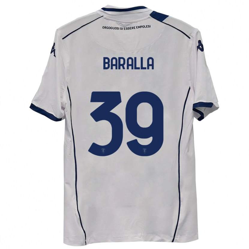 Danxen Niño Camiseta Alessio Baralla #39 Azul Marino Oscuro 2ª Equipación 2025/26 La Camisa México