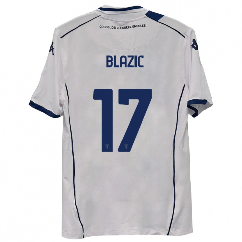 Danxen Niño Camiseta Maj Blazic #17 Azul Marino Oscuro 2ª Equipación 2025/26 La Camisa México