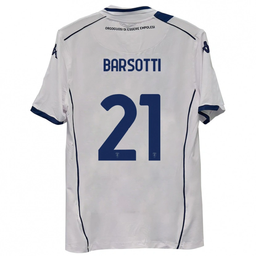 Danxen Niño Camiseta Leonardo Barsotti #21 Azul Marino Oscuro 2ª Equipación 2025/26 La Camisa México