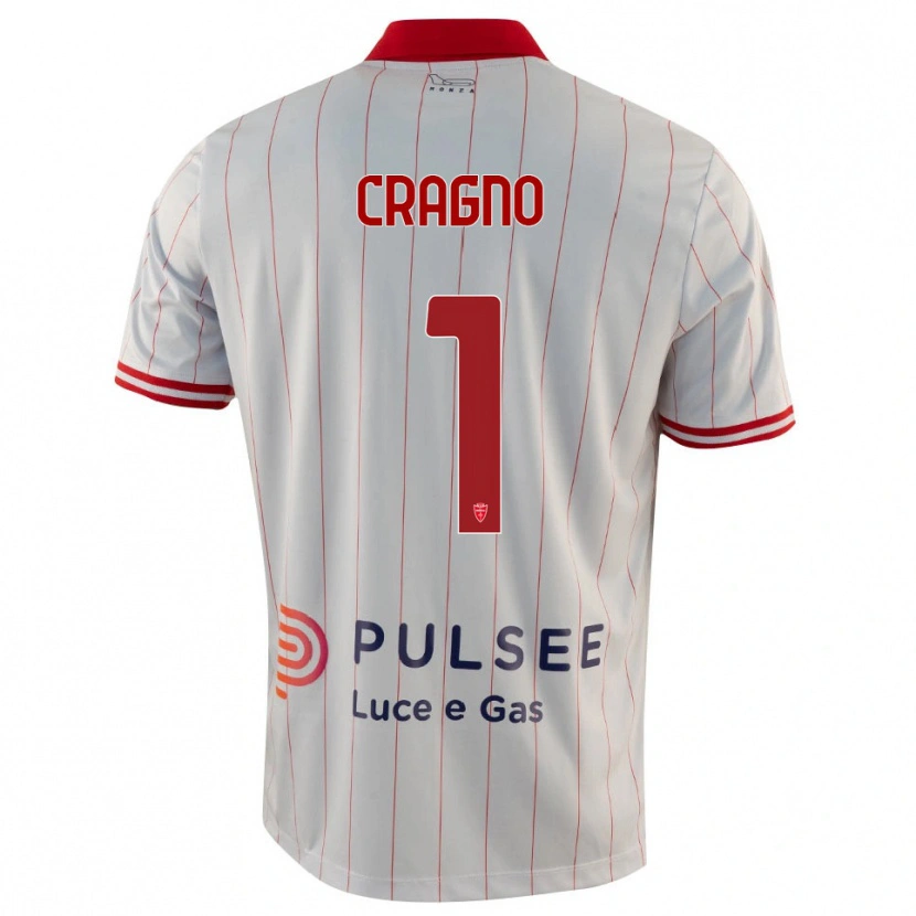 Danxen Niño Camiseta Alessio Cragno #1 Blanco Rojo Azul 2ª Equipación 2025/26 La Camisa México