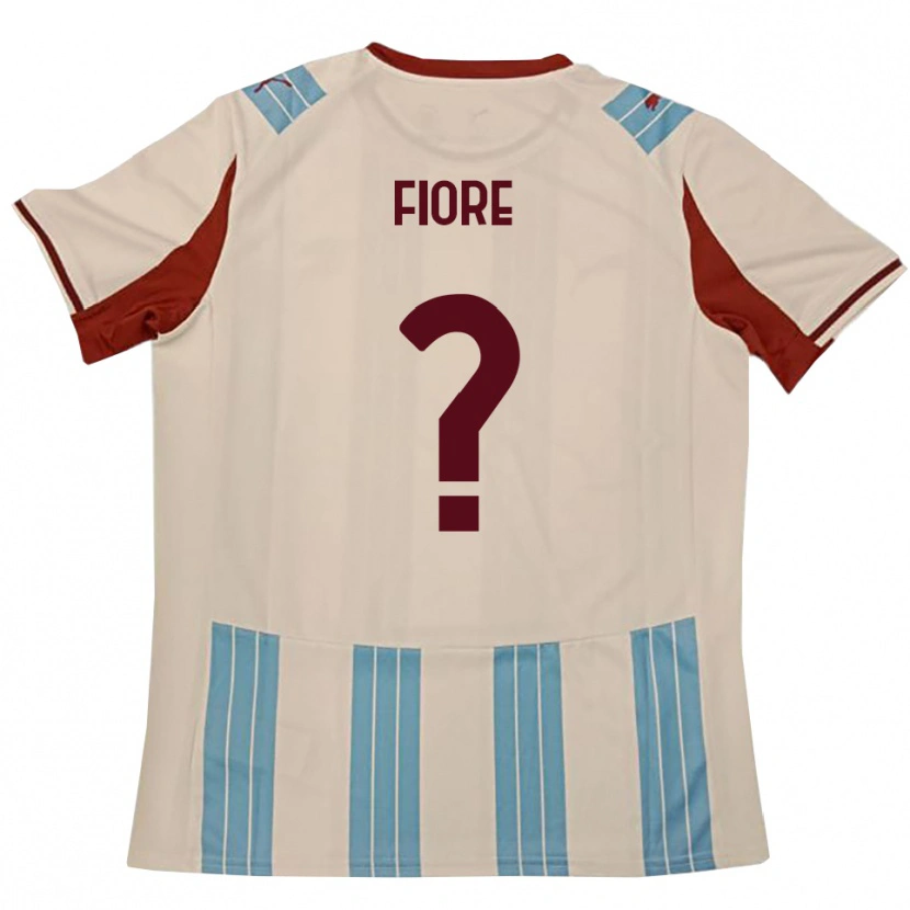 Danxen Niño Camiseta Andrea Fiore #0 Azul Celeste Blanco 2ª Equipación 2025/26 La Camisa México