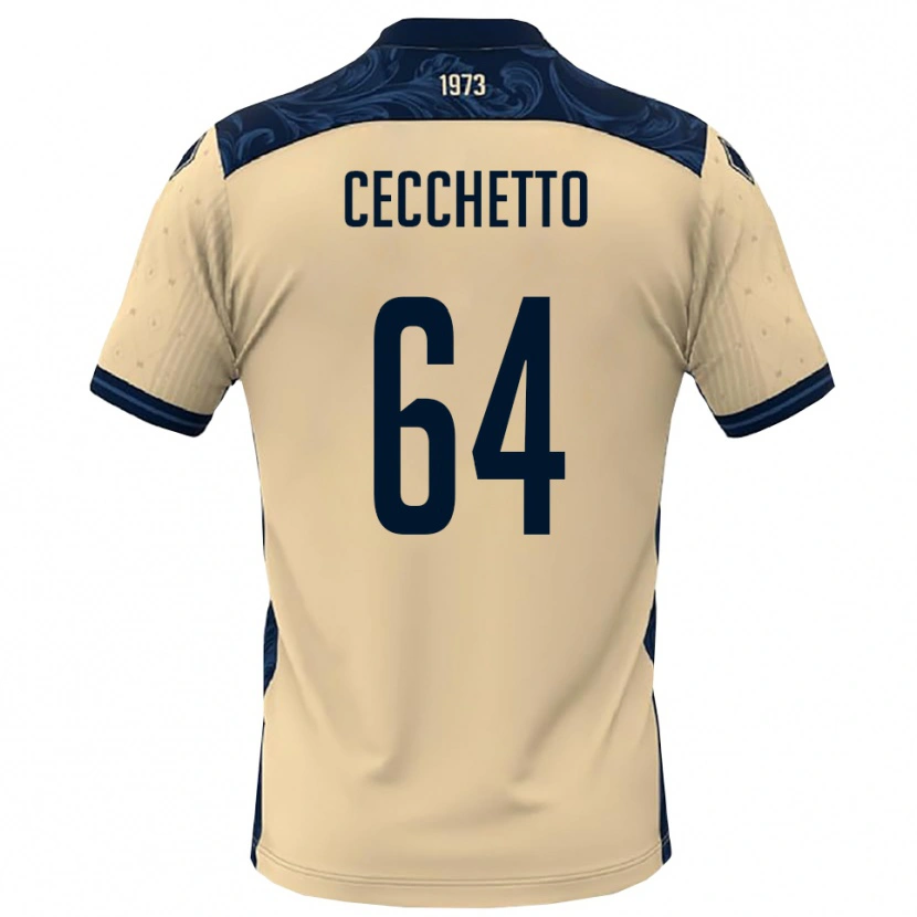 Danxen Niño Camiseta Andrea Cecchetto #64 Blanco Marino 2ª Equipación 2025/26 La Camisa México