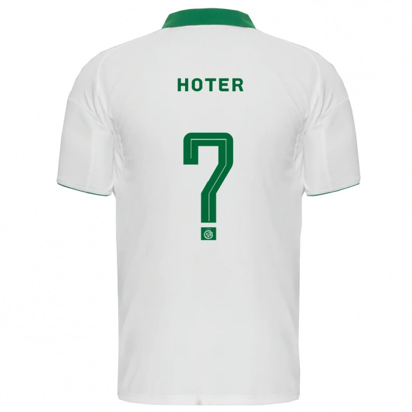 Danxen Niño Camiseta Tavor Hoter #0 Blanco Verde 2ª Equipación 2025/26 La Camisa México