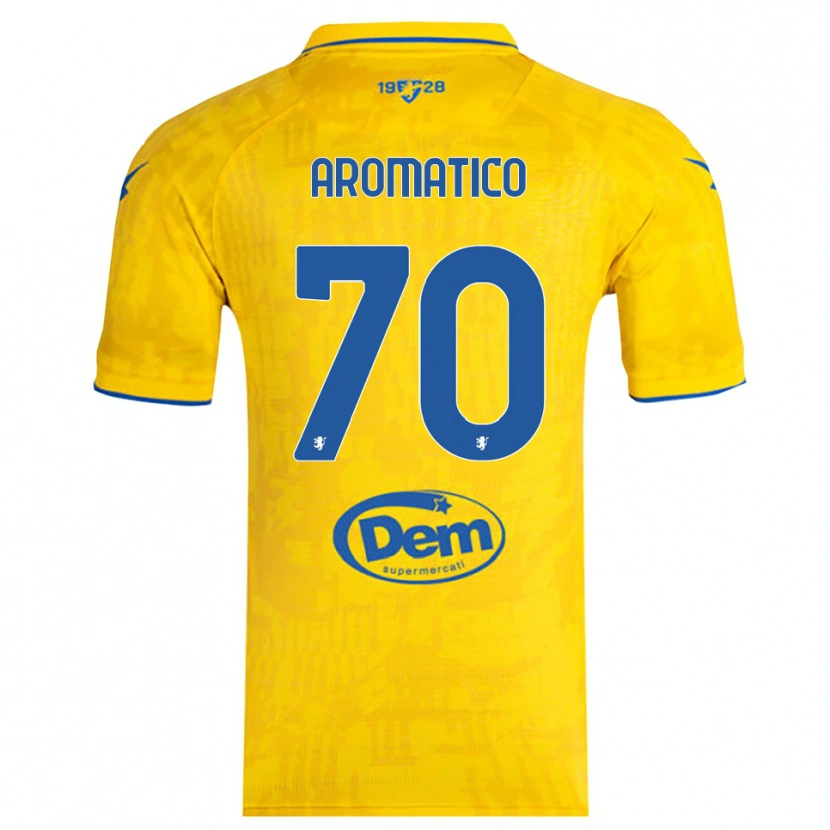 Danxen Hombre Camiseta Raul Aromatico #70 Amarillo Azul 1ª Equipación 2025/26 La Camisa México