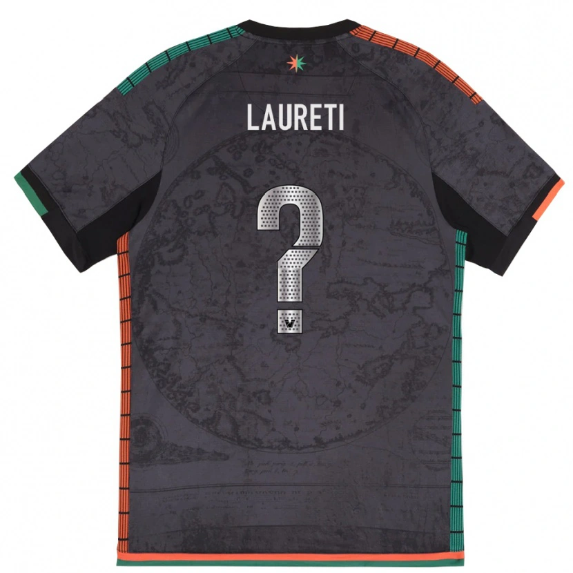 Danxen Hombre Camiseta Tommaso Laureti #0 Gris Oscuro 1ª Equipación 2025/26 La Camisa México