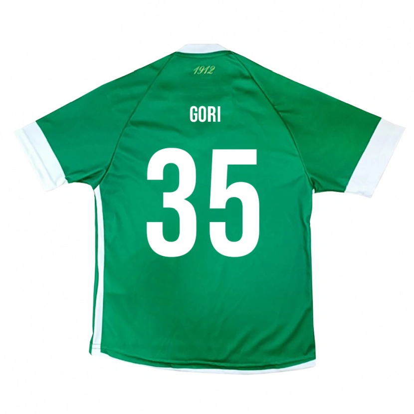 Danxen Hombre Camiseta Gabriele Gori #35 Verde Blanco 1ª Equipación 2025/26 La Camisa México