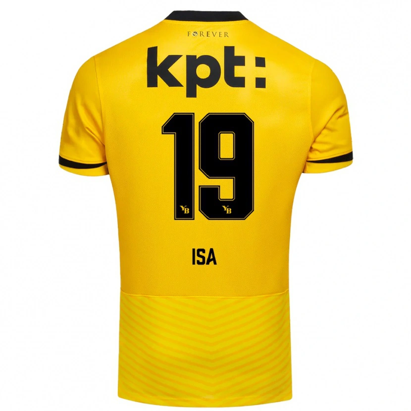 Danxen Hombre Camiseta Ron Isa #19 Amarillo Negro 1ª Equipación 2025/26 La Camisa México