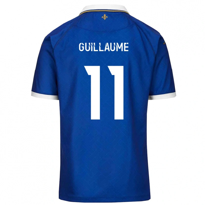 Danxen Hombre Camiseta Shelton Guillaume #11 Azul Dorado 1ª Equipación 2025/26 La Camisa México