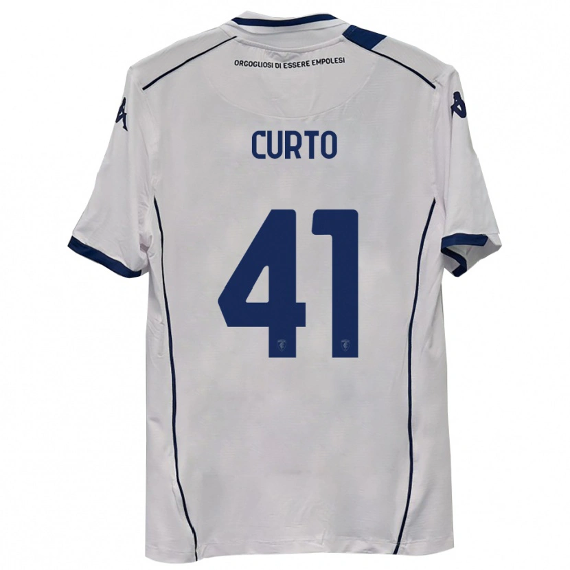 Danxen Hombre Camiseta Marco Curto #41 Azul Marino Oscuro 2ª Equipación 2025/26 La Camisa México