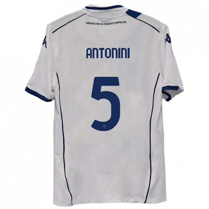 Danxen Hombre Camiseta Diego Antonini #5 Azul Marino Oscuro 2ª Equipación 2025/26 La Camisa México