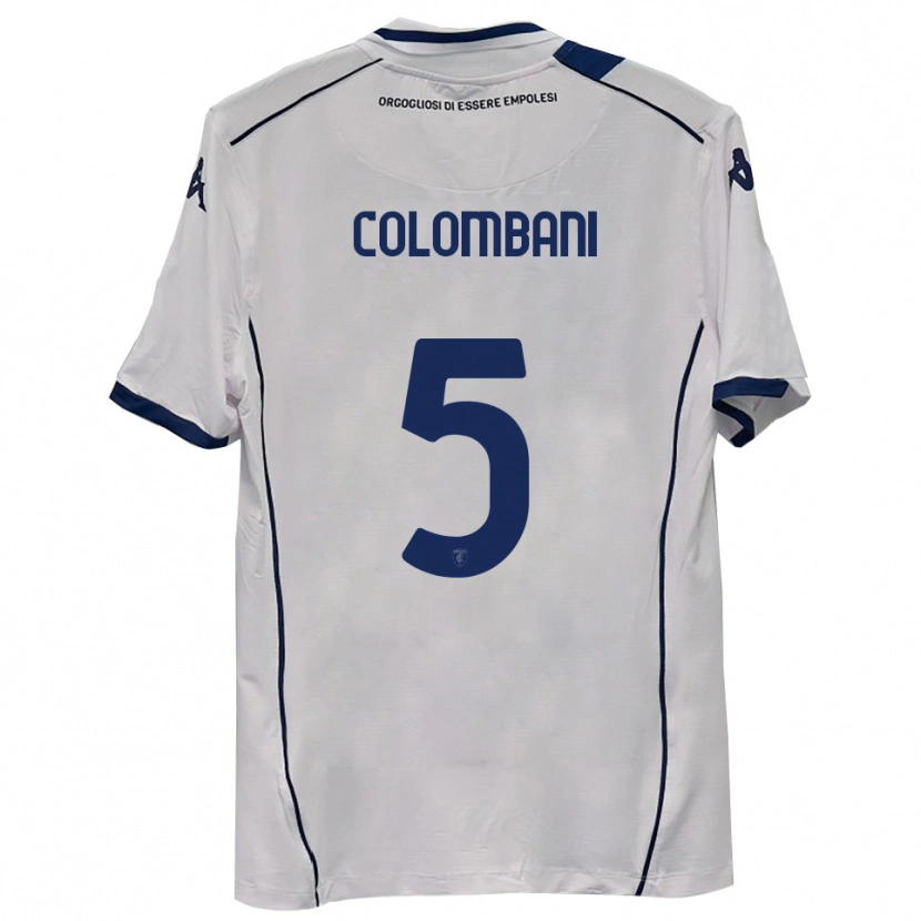 Danxen Hombre Camiseta Raffaele Colombani #5 Azul Marino Oscuro 2ª Equipación 2025/26 La Camisa México
