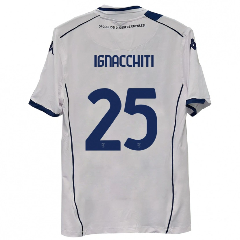 Danxen Hombre Camiseta Lorenzo Ignacchiti #25 Azul Marino Oscuro 2ª Equipación 2025/26 La Camisa México