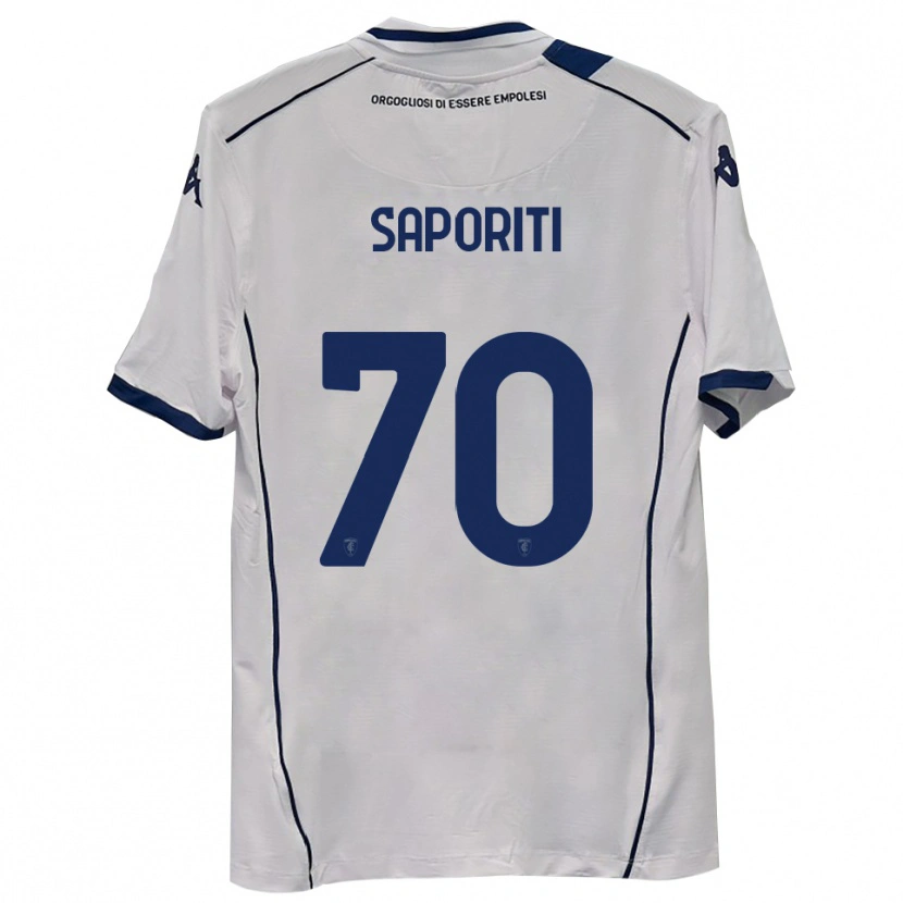 Danxen Hombre Camiseta Edoardo Saporiti #70 Azul Marino Oscuro 2ª Equipación 2025/26 La Camisa México