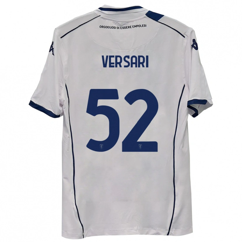 Danxen Hombre Camiseta Francesco Versari #52 Azul Marino Oscuro 2ª Equipación 2025/26 La Camisa México
