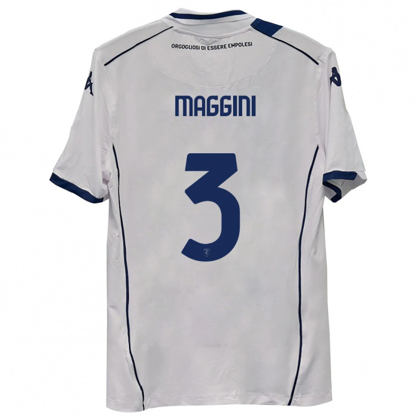 Danxen Hombre Camiseta Filippo Maggini #3 Azul Marino Oscuro 2ª Equipación 2025/26 La Camisa México
