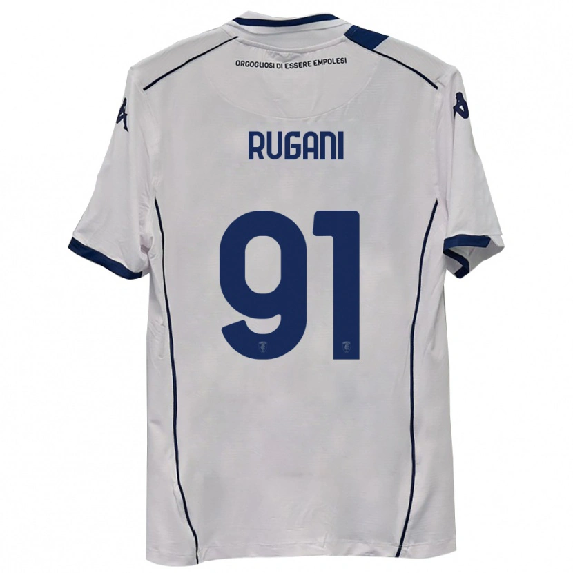 Danxen Hombre Camiseta Tommaso Rugani #91 Azul Marino Oscuro 2ª Equipación 2025/26 La Camisa México