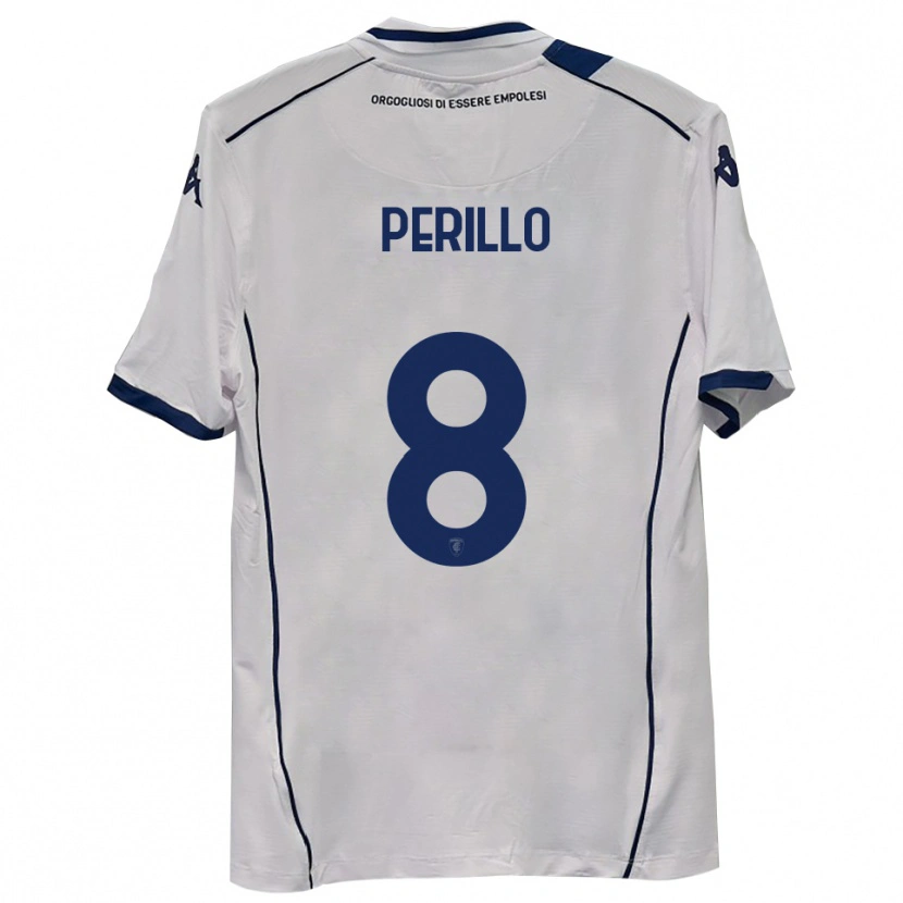Danxen Hombre Camiseta Edoardo Perillo #8 Azul Marino Oscuro 2ª Equipación 2025/26 La Camisa México