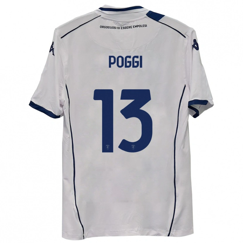 Danxen Hombre Camiseta Riccardo Poggi #13 Azul Marino Oscuro 2ª Equipación 2025/26 La Camisa México