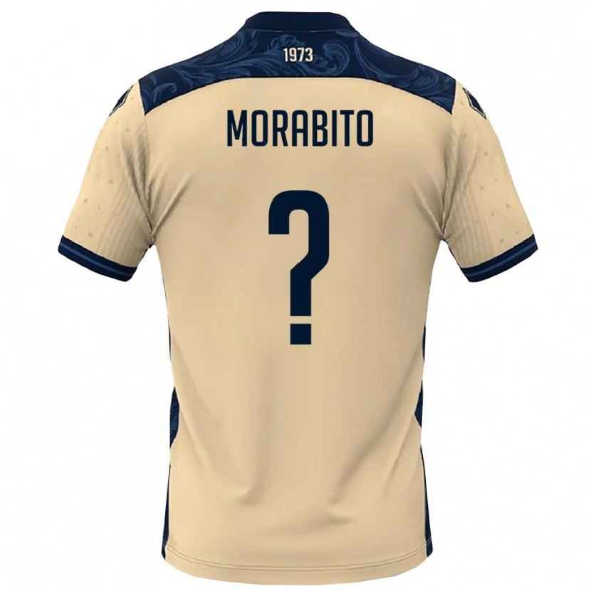Danxen Hombre Camiseta Francesco Morabito #0 Blanco Marino 2ª Equipación 2025/26 La Camisa México
