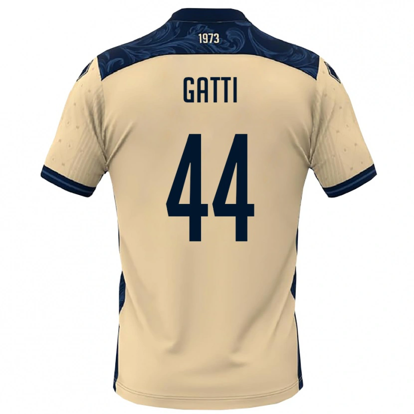 Danxen Hombre Camiseta Riccardo Gatti #44 Blanco Marino 2ª Equipación 2025/26 La Camisa México