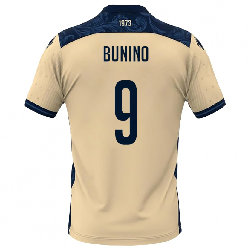 Danxen Hombre Camiseta Cristian Bunino #9 Blanco Marino 2ª Equipación 2025/26 La Camisa México