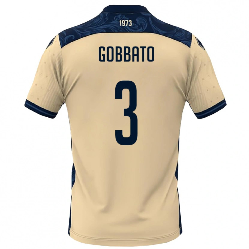 Danxen Hombre Camiseta Michele Gobbato #3 Blanco Marino 2ª Equipación 2025/26 La Camisa México