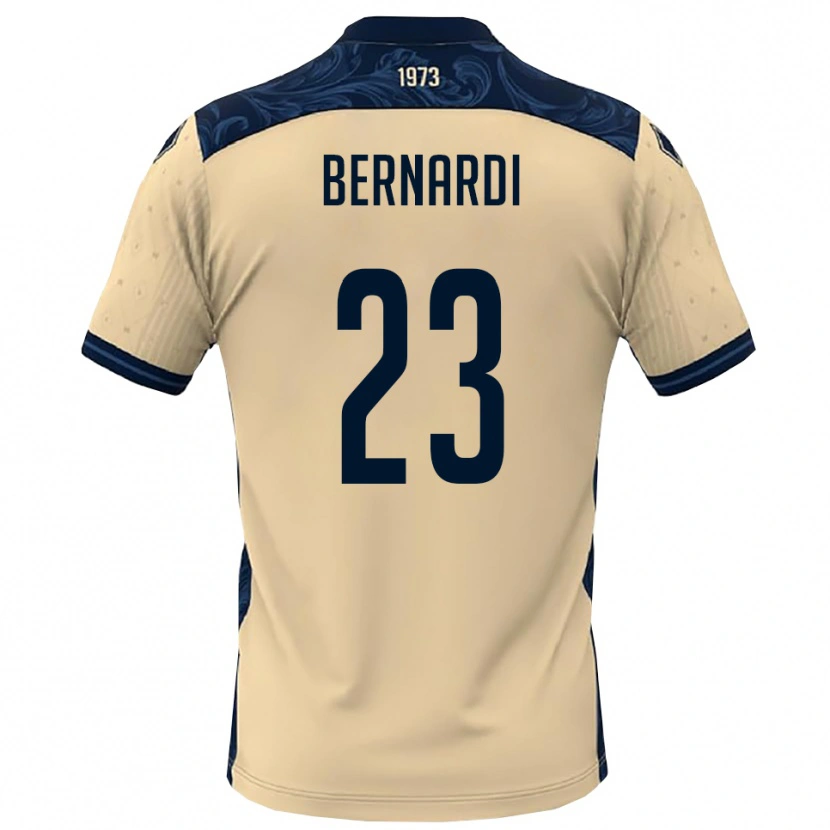 Danxen Hombre Camiseta Andrea Bernardi #23 Blanco Marino 2ª Equipación 2025/26 La Camisa México