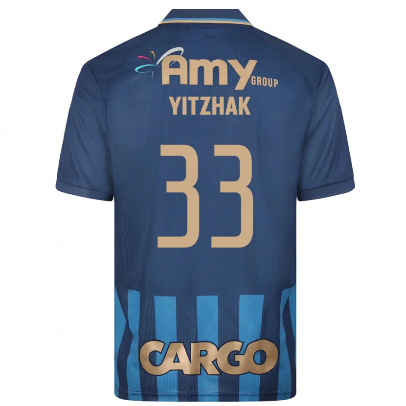 Danxen Hombre Camiseta Or Yitzhak #33 Azul Marino 2ª Equipación 2025/26 La Camisa México