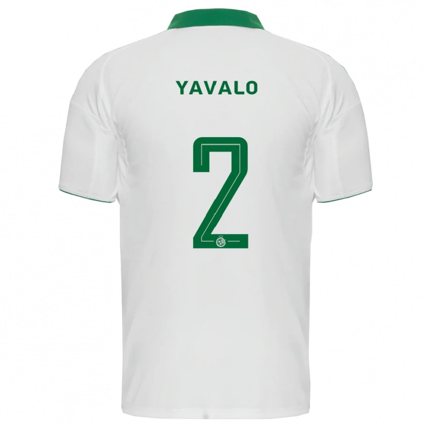 Danxen Hombre Camiseta Gatachao Yavalo #2 Blanco Verde 2ª Equipación 2025/26 La Camisa México
