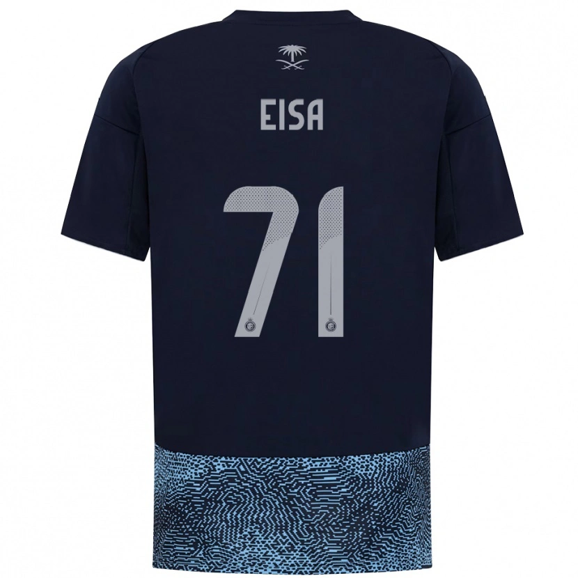 Danxen Hombre Camiseta Bayan Eisa #71 Marino Azul Celeste 2ª Equipación 2025/26 La Camisa México