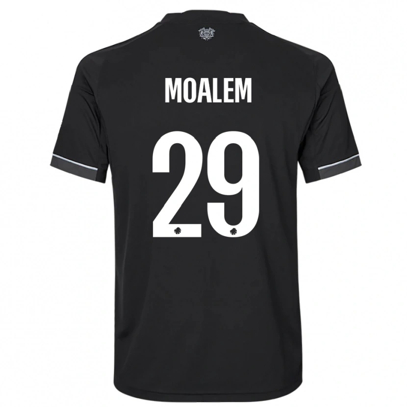 Danxen Hombre Camiseta Jonathan Moalem #29 Negro Blanco 2ª Equipación 2025/26 La Camisa México