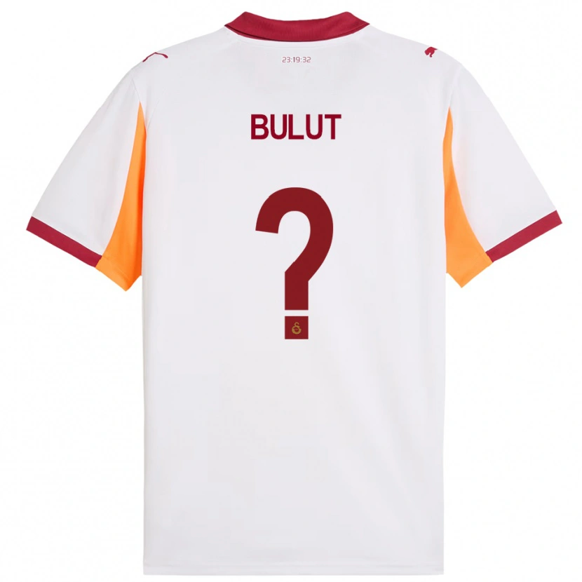 Danxen Hombre Camiseta Ferhat Bulut #0 Blanco Rojo 2ª Equipación 2025/26 La Camisa México