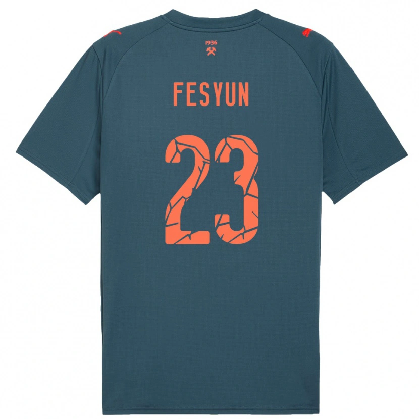 Danxen Hombre Camiseta Kiril Fesyun #23 Marino Rojo 2ª Equipación 2025/26 La Camisa México