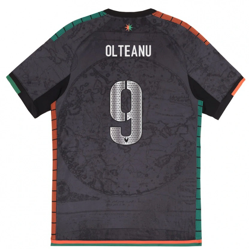 Danxen Mujer Camiseta Alberto Olteanu #9 Gris Oscuro 1ª Equipación 2025/26 La Camisa México