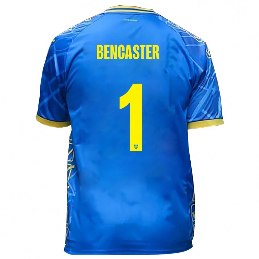 Danxen Mujer Camiseta Mattia Bencaster #1 Azul Cielo Amarillo 1ª Equipación 2025/26 La Camisa México