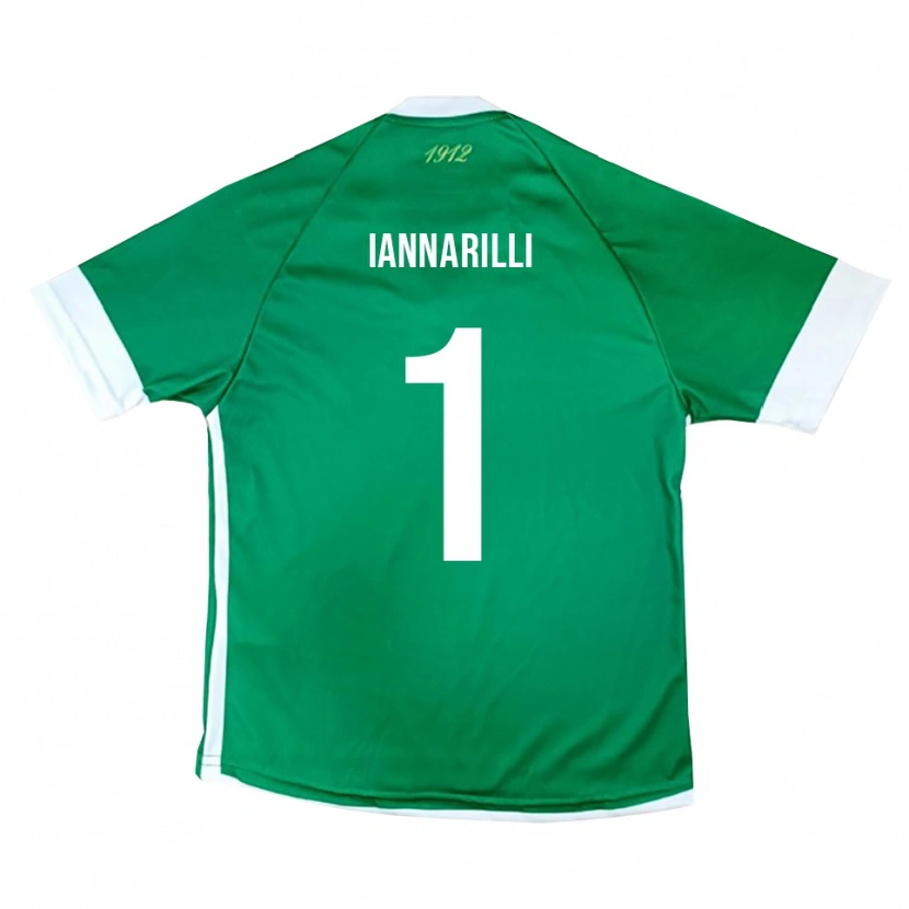 Danxen Mujer Camiseta Antony Iannarilli #1 Verde Blanco 1ª Equipación 2025/26 La Camisa México