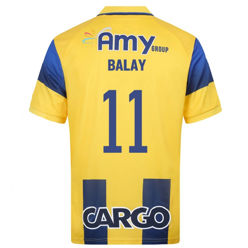 Danxen Mujer Camiseta Yehuda Balay #11 Amarillo Marino 1ª Equipación 2025/26 La Camisa México