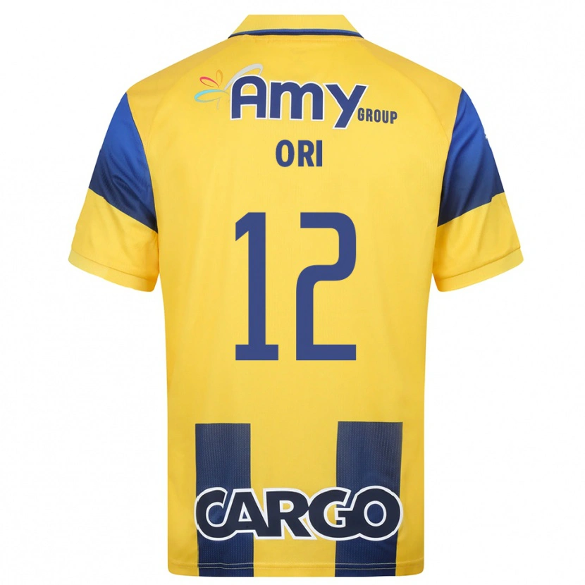 Danxen Mujer Camiseta Rif Ori #12 Amarillo Marino 1ª Equipación 2025/26 La Camisa México